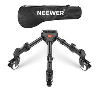Neewer Dolly Trépied Robuste Support à roulettes avec 7,6cm Roues en Caoutchouc, Pieds Réglables et Sac pour Trépied Supports de Lumière dans Photo Vidéo, Charge Admissible 22,7kg