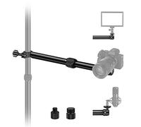 NEEWER DS001 Bras d'extension télescopique de Table pour Appareil Photo, 30 à 51 cm, avec Support à rotule 1/4", 3/8", 5/8", vis pour Webcam, caméra LED, Microphone annulaire