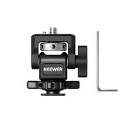 NEEWER DSLR Caméra Pince Support de Moniteur Réglable avec Griffe Anti-Torsion Vis 1/4 Pouces pour Moniteur Flash Light Fixation Bricolage