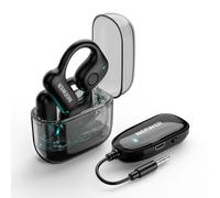 NEEWER EB01 Écouteurs Intra-Auriculaires sans Fil 2,4G avec dongle TRS 3,5mm OWS,avec Suppression du Bruit,Piste Mono,portée de 30m, Batterie de 24h,Compatible avec VM10 VM11 CM28 et CM31 Microphones