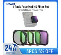 NEEWER - ensemble de 4 filtres ND polarisés pour Insta360 Ace Pro/Ace Pro 2, filtre d'objectif en verre optique HD, accessoires de caméra d'action 3