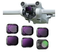 Neewer Ensemble De Filtres Nd Compatible Avec Dji Mini 3/Dji Mini 3 Pro, Filtre À Densité Neutre Accessoires D'Objectifs De Drone Avec Cadre En Plastique Et Verre Optique Hd