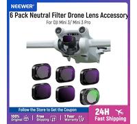 NEEWER - ensemble de filtres ND compatibles avec DJI Mini 3/Mini 3 Pro, paquet de 6, filtre à densité neutre, accessoire d'objectif de Drone