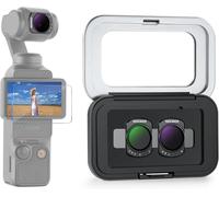 NEEWER - ensemble de filtres ND variables pour DJI Osmo Pocket 3, filtre d'objectif de caméra d'action magnétique ND2-32 et ND64-512 à densité neutre 1