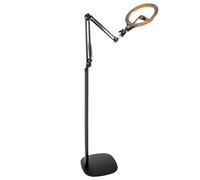 NEEWER Version d'entrée de Gamme 25,4 cm 10 W avec Support de 116,8 à 160 cm, Support de téléphone Compatible avec iPhone, éclairage LED Bicolore CRI85+ pour Enregistrement vidéo TikTok, N44