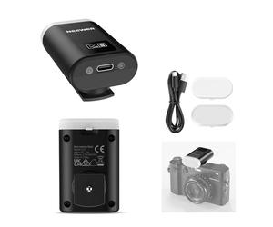 NEEWER Entry Level Version Mini Camera Flash N12: lumière d'appoint 5600K, écran LCD, Compatible avec Canon/Fujifilm/Sony/Nikon DSLR à Griffe pour Prises de Vue en Studio