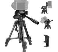 NEEWER Entry Level Version Mini Trépied de Bureau de Caméra, DSLR Compact Portable, Support de Webcam, Tête Panoramique et Inclinable à 3 Voies, Compatible avec iPhone pour Enregistrement Vidéo, TP52