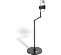 NEEWER ENTRY LEVEL VERSION Support de Téléphone de Sol, Réglable, pour Bureau, Table ou Chevet, avec Pince de Fixation, Compatible avec iPhone Samsung Android pour Vidéo, Base Lestée en Métal, X9