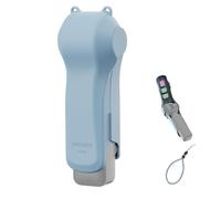 NEEWER Étui de Protection Compatible avec DJI Osmo Pocket 3/Xtra Muse, Bleu | Étui de Protection Double Face en Polycarbonate avec Emplacements pour Filtres et Dragonne,Housse,pour Caméra d'Action,AC088