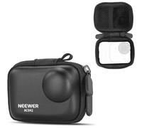 NEEWER Étui de Rangement Compatible avec Insta360 GO Ultra, Sac de Transport Rigide en PU, Portable et Protecteur, avec Poche en Filet et Mousqueton, Case et Accessoires pour Caméra d'Action, AC042