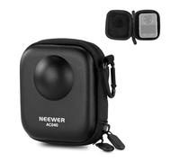 NEEWER Étui de Rangement Uniquement Compatible avec DJI Osmo 360, Sac de Transport Rigide en PU Résistant aux éclaboussures et à la Poussière, avec Mousqueton, pour Caméra d'action, AC040