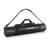 Neewer Étui de Transport pour trépied de 1 m, Sac en Nylon imperméable Robuste avec poignées et bandoulières, étui Compact avec Fermeture éclair sur Toute la Longueur, Poche extérieure pour Support