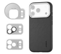 NEEWER Étui pour iPhone 17 Pro,Coque Modulaire en TPU/PC avec Anneau Filtre 67mm,Plaque Arrière Objectif de 17mm,Adaptateur Objectif à Monture T Compatible avec Moment MagSafe pour iPhone 17 Pro,PA133
