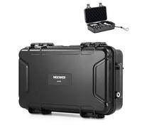 NEEWER Étui Rigide Compatible avec DJI Osmo Action 5 Pro / 4/3, étui de Rangement Portable étanche IP67, Anti-Poussière et Antichoc, avec Inserts en Mousse Personnalisés et 12 Emplacements, AC031