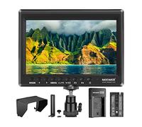 Neewer F100 Moniteur de Champ de caméra 7 Pouces Assistance vidéo HD Slim IPS Entrée HDMI 1080p avec Batterie Li-ION/Chargeur USB pour appareils Photo Reflex numériques,stabilisateur Portable