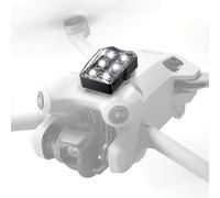 NEEWER Feu Stroboscopique pour Drone, Feu de Nuit Anti-Collision avec 4 Modes de Flash/Autonomie 4.5H/Anti-Pluie, Compatible avec DJI Mini 4 Pro Mini 3 2 SE Mavic Air 3 2, DL6W Blanc