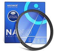 NEEWER Filtre à Effet dioptrique fractionné à Champ Central de 82mm,Filtre en Verre Optique à Prisme linéaire K9,réfraction floue au Premier Plan,Accessoires de caméra à Effet de Couleur répété