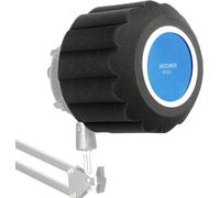 NEEWER Filtre Anti-pop Isolant Microphone Housse Protection Anti-vent Portable pour Micro Enregistrement Studio Cabine Vocale Mousse Acoustique à 5 Couches Acoustique pour Mic de 43 à 68mm MS012