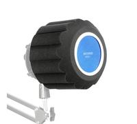 NEEWER Filtre Anti-Pop Isolant Microphone, Housse Protection Anti-Vent Portable pour Micro Enregistrement Studio Cabine Vocale, Mousse Acoustique à 5 Couches Acoustique, pour Mic de 43 à 68mm, MS012