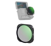 NEEWER Filtre CPL Compatible avec Insta360 Ace Pro Insta 360 Ace Pro 2 Action Cam Accessoire Non Compatible avec Version Mise à Jour Dotée d'une Nouvelle Protection d'Objectif Octogonale Ronde,FL-C19
