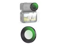 NEEWER Black Diffusion 1/4 Filter Compatible avec DJI Osmo Nano, Screw on Action Camera Filtre Objectif Len Filter Multicouche Verre Optique Accessoire Photographie avec Protecteur d'écran en Verre
