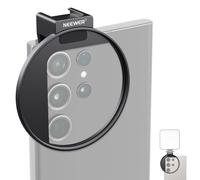 Neewer Filtre De Téléphone 67mm Amélioré Avec Support De Griffe Froide, Bouton De Verrouillage, 13mm Ouverture, Compatible Avec Iphone 16 15 Pro Max 15 Plus 14 13 Samsung Galaxy S22 S23 Ultra, La006