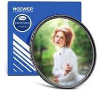 NEEWER Filtre Diffusion Noir 67mm 1/4 Filtre à Effet Cinématographique Doux et Rêveur Verre Optique Ultra Fin et Résistant aux Rayures Revêtements Nano Multiples pour Photographie Vidéo/Vlog/Portrait