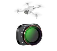 NEEWER Filtre ND Variable Compatible avec DJI Mini 4 Pro, ND2-32 1-5 arrêts, Verre Optique HD Multicouche, Cadre Fin, Accessoires pour Photographie aérienne, Enregistrement vidéo