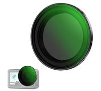 NEEWER Filtre ND Variable Compatible avec DJI Osmo Action 5 Pro/4/3, ND2-32, 1 à 5 diaphragmes, Fixation par Clip, Verre Optique HD Multicouches, Accessoire pour Objectif de caméra d'action