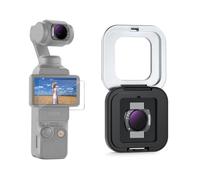 NEEWER Filtre ND variable compatible avec DJI Osmo Pocket 3 et Creator Combo accessoires, filtre magnétique multicouche ND64-512 pour objectif de caméra d'action densité neutre avec protecteur d'écran