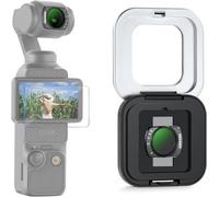 NEEWER Filtre ND Variable Compatible avec DJI Osmo Pocket 3 et Creator Combo Accessoires, Filtre magnétique Multicouche ND2-32 pour Objectif de caméra d'action densité Neutre avec Protecteur d'écran