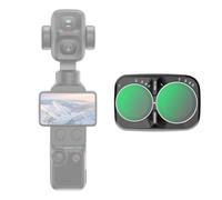 NEEWER Filtre ND Variable pour DJI Osmo Pocket 4P Xtra Muse 2 Pro | Filtre Densité Neutre ND2-32 Réglable(1-5 Stops)pour Téléobjectif 12x,Verre Optique HD,Cadre Plastique