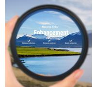 NEEWER Filtre Polarisant 82mm, Filtre CPL, Haute définition/30 Couches Nano rêvetement/réduit l'éblouissement/améliore Le Contraste/Ultra Fin/réduit la réflexion