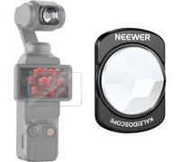 NEEWER Filtre prismatique Kaléidoscope compatible avec DJI Osmo Pocket 3 Creator Combo¿ filtre d'objectif de caméra en verre optique HD multicouche magnétique avec protection d'écran¿ FL-C39