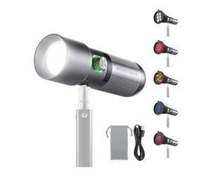 Neewer FL10 torche LED + set Gobo