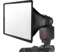 NEEWER Flash Diffuser Light Softbox 11" x 8", Universel, Pliable avec Pochette de Rangement Compatible avec Canon Nikon Sony Godox Yongnuo NEEWER speedlight