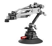 NEEWER GA022 Support de Voiture à Ventouse pour Caméra d'action avec Bras Hydraulique Boom Arm, Rail NATO, Compatible avec DJI Osmo Pocket 3 Insts360 X5 X4 X3 GoPro Hero Adaptateur pour Téléphone