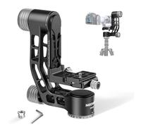 NEEWER GM102 Tête Gimbal pour Trépied Monopode Téléobjectif,Tête de Trépied Panoramique 360°,3 Axes de Réglage,Alliage d'Aluminium CNC Robuste,Système Arca Type Dégagement Rapide,Charge Max 33lb/15kg