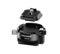 NEEWER GM47B Kit de plaque à dégagement rapide anti-torsion avec verrouillage automatique et adaptateur QR pour Arca Swiss pour Ronin 4 Pro.
