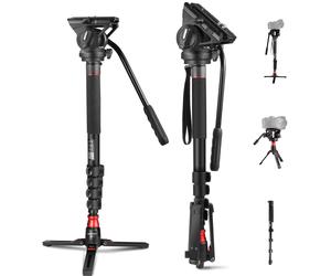 NEEWER GM76 Monopode Professionnel avec Pied 179cm