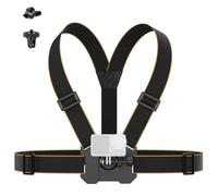 NEEWER Harnais de Poitrine pour Action Cam, Sangle Poitrine Réglable Compatible avec GoPro Hero DJI Osmo Insta360, Support Magnétique Rapide de Poitrine pour Action Cam pour Vidéo POV et Vlog, GP25