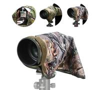 NEEWER Housse de Pluie pour Appareil Photo, M, Moyenne Housse Imperméable Compatible avec Canon Sony Nikon Fujifilm DSLR et Objectifs Jusqu'à 200mm, Nylon Camouflage Vert Double Face, PB021