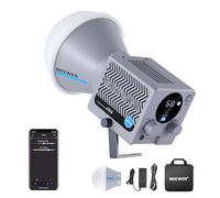 NEEWER HS60B Mini COB Video Light avec Contrôle par Application, éclairage Continu Portable 60W Bicolore à LED COB avec 35000lux/1m 2700-6500K 0-100% Réglage PWM CRI/TLCI 97+ Lumière Photo Studio