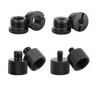 NEEWER HW-43 Kit d'accessoires pour pied de micro 8 pièces, comprend des adaptateurs de filetage femelle de 6,35 mm vers 5/8" mâle et 5/8" femelle vers 1/4" 3/8" mâle pour microphone et trépied