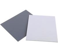 Neewer®Jeu de 2 cartes de grande taille,8x10 pouces,balance des blancs,carte d'exposition,grise,pour photographie numérique et de film