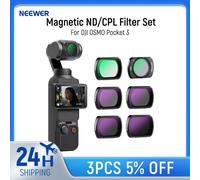 NEEWER - jeu de filtres magnétiques ND/CPL pour accessoires combinés de créateur DJI OSMO Pocket 3, filtres à densité neutre pour caméra d'action Magnetic NDCPLUV