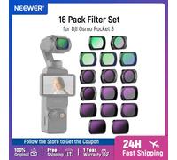 NEEWER - jeu de filtres ND pour DJI Osmo Pocket 3 ND8 ND16 ND32 ND64 ND128 ND256 ND1000 ND8/PL ND16/PL ND32/PL ND64/PL ND2 ND32 ND64 ND512