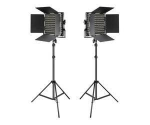 Neewer Kit 2 panneaux LED 660 Bi-Color 40W 3200-5600K
