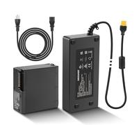 NEEWER Kit Batterie Factice pour Flash Stroboscopique d'Extérieur Q4/Q4PRO avec Adaptateur Secteur&Câble(Prise EU),Remplacement 25V 10,4A pour Batterie NB-Q4,Protection Sécurité,Longueur 16,4ft,NT-Q4