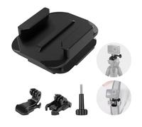 NEEWER Kit d'adaptateur de Fixation de Sangle de Sac Compatible avec Peak Design Capture Clip V3 GoPro Insta360 AKASO DJI Osmo Action Camera Cage,Plaque à dégagement Compatible avec Peak Design,QR016